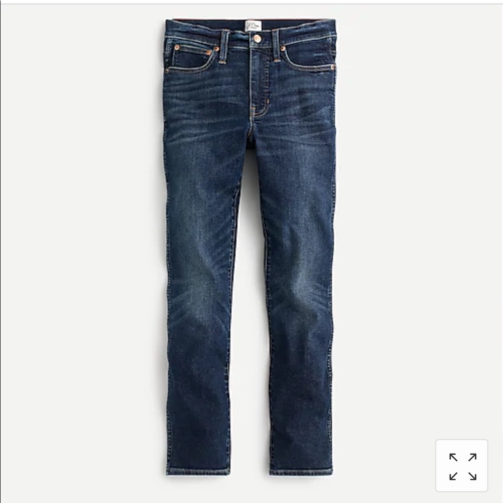 9” J. Crew vintage straight leg jean Bristol wash